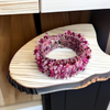 Magenta Beaded Bracelet